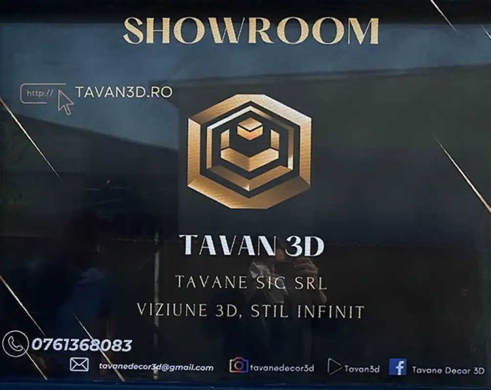 Showroom! Descoperă Artă Plafonară într-un Spațiu Inovator